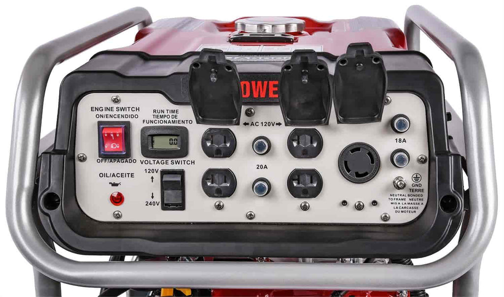 86065 Portable Generator 5000 Starting Watts 4250 Running Watts 9 Hr. Run Time
