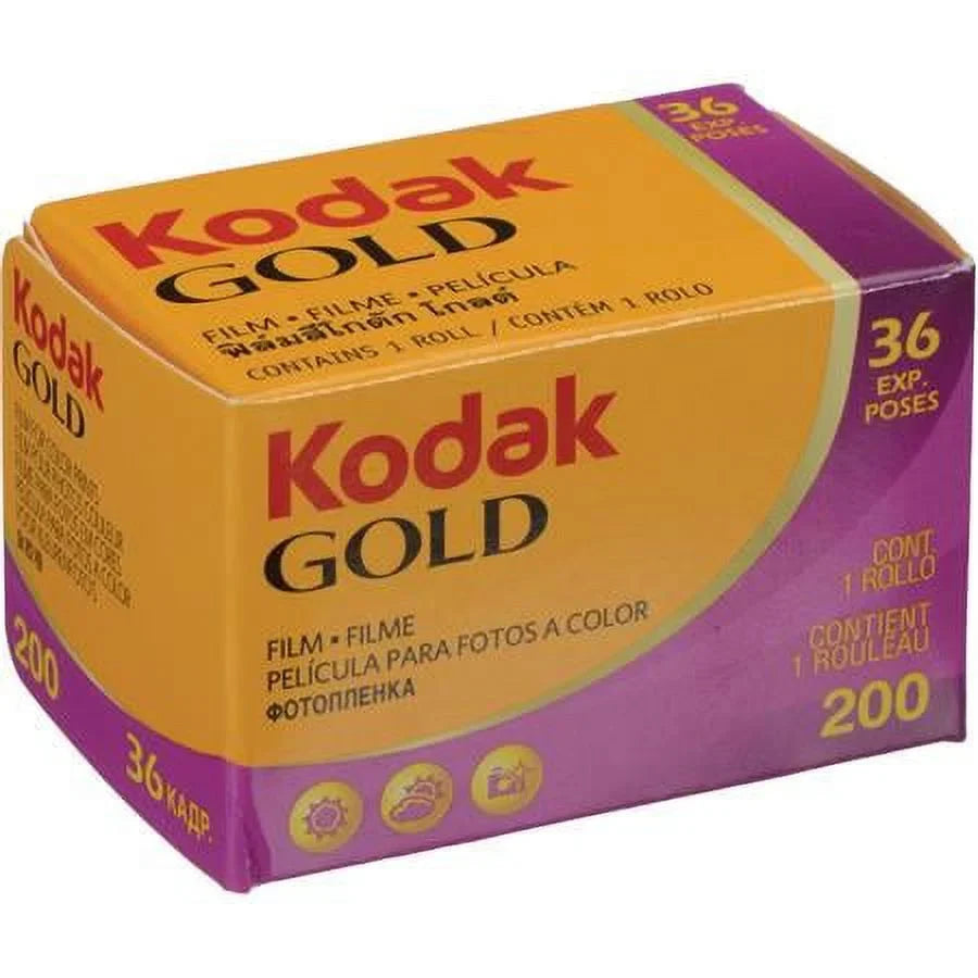 Kodacolor Gold 200 35mm Color Negative Roll Film, 200 , 36 Exposure, 10-Pack