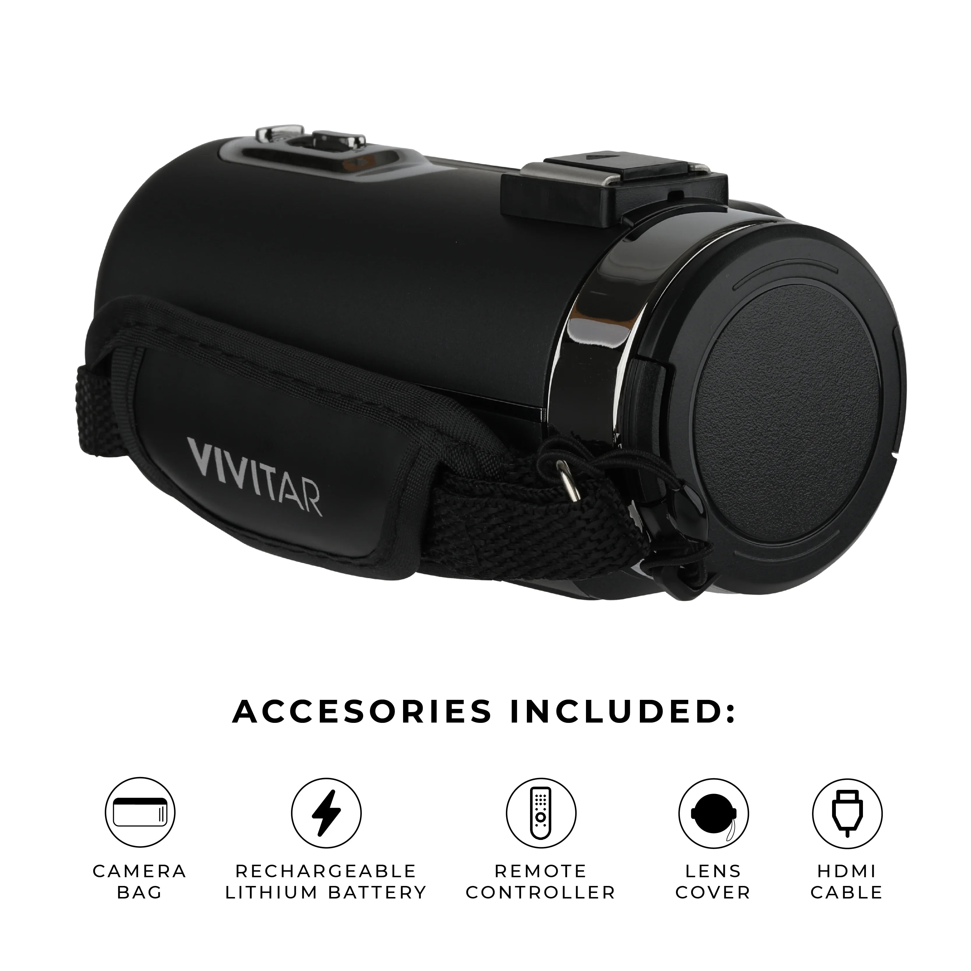 Vivitar 4K  Digital Video Camera, Night Vision, , Remote Control