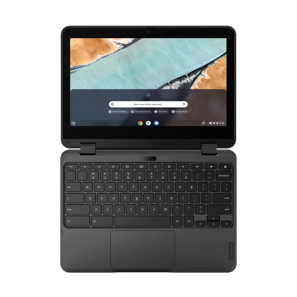 Restored Lenovo 300E  11.6" Touch Laptop  3015CE 4GB 32GB  Chrome  (Refurbished)
