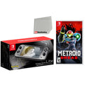 Nintendo Switch Lite Pokemon Dialga & Palkia Edition 32GB Handheld Video Game Console with Metroid Dread Game Bundle