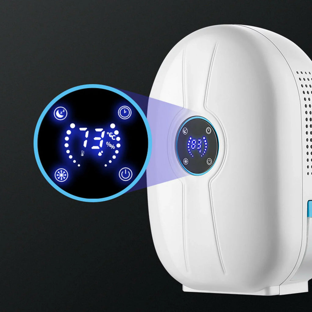 500ml Remote Control Bedroom Dehumidifier Mini Home Air Dryer Damp Moisture Free