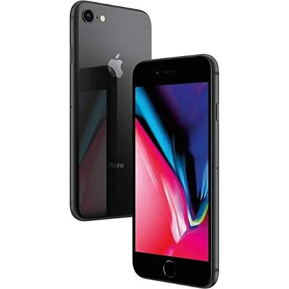 Restored Apple iPhone 8 Space Gray 4.7", 64 gb,  Unlocked Locked to & TMobile Cricket (Refurbished)