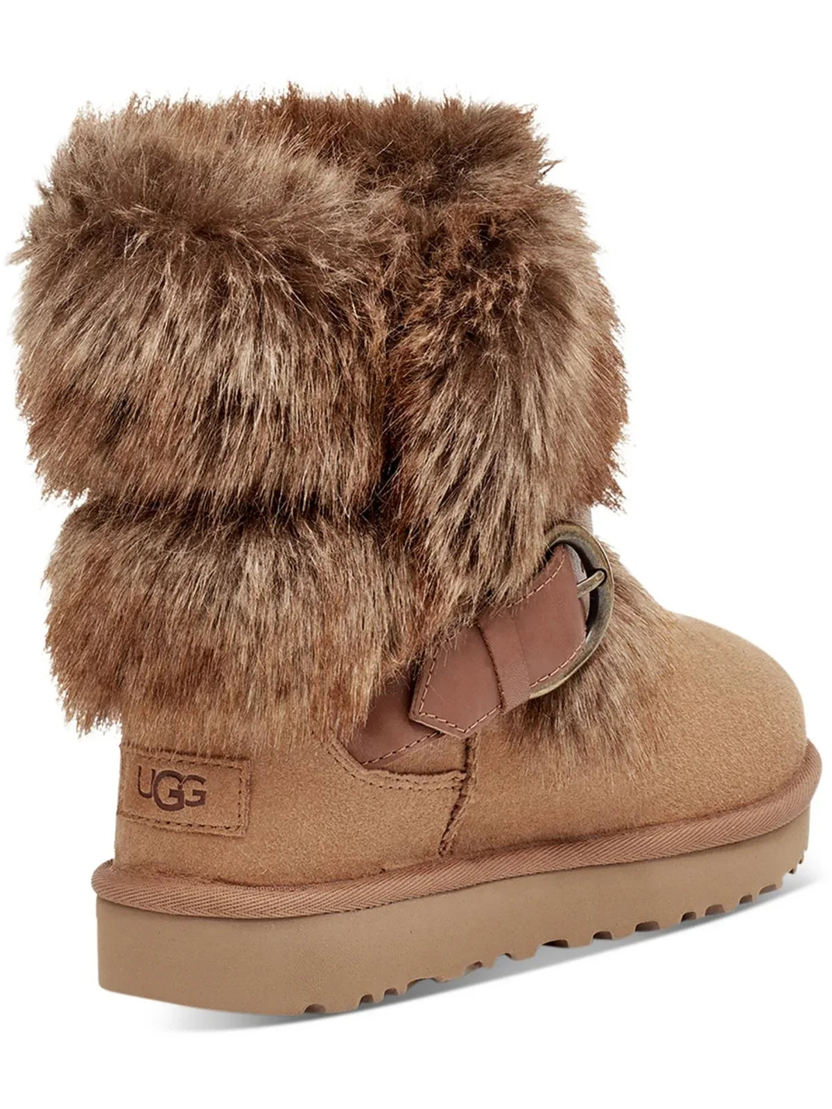 Ugg Womens Classic Buckle Mini Snow Cold Weather Ankle Boots