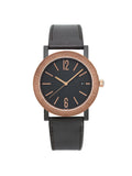 New Bvlgari Solotempo 41mm Steel Bronze Black Dial Automatic Men Watch 102931