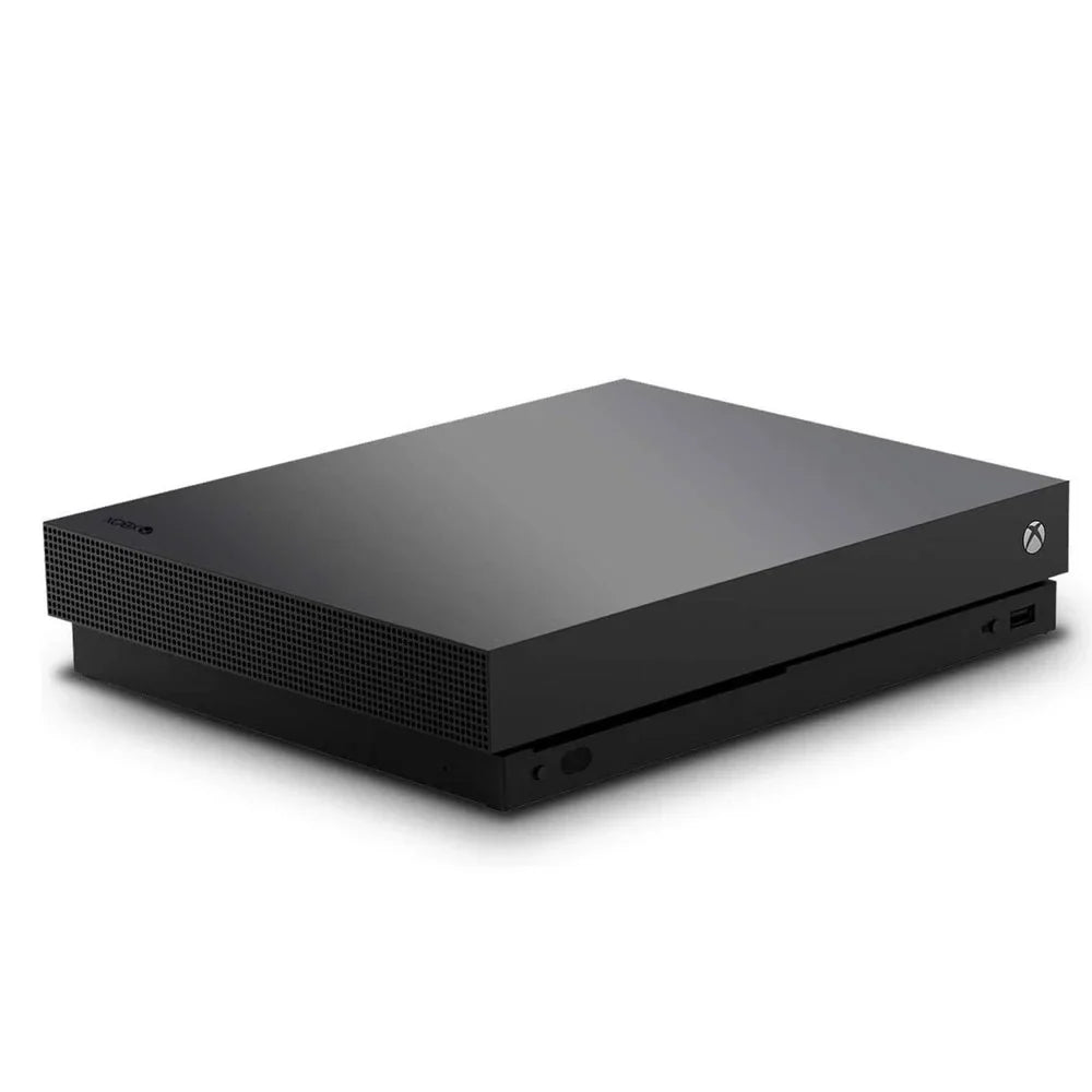 Microsoft Xbox One  1TB, 4K Ultra  Black Console Only with Headset   Bundle Used