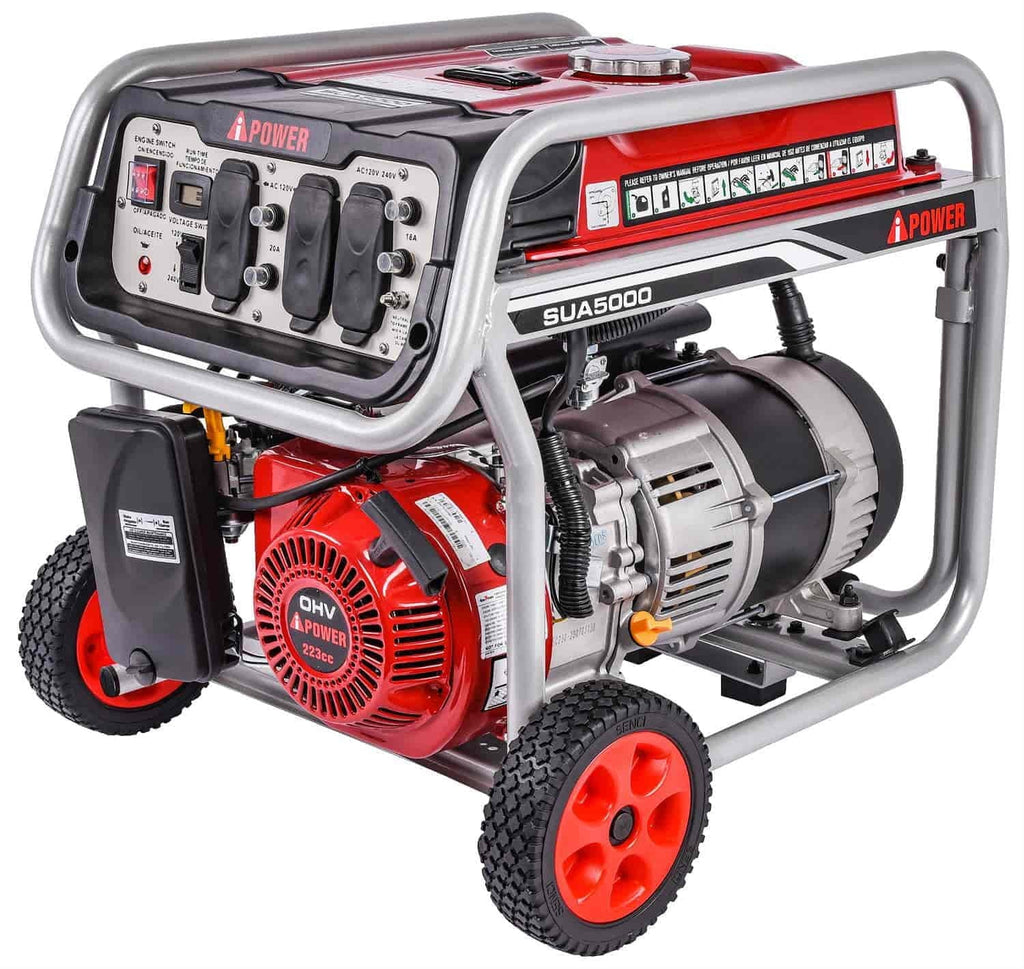 86065 Portable Generator 5000 Starting Watts 4250 Running Watts 9 Hr. Run Time