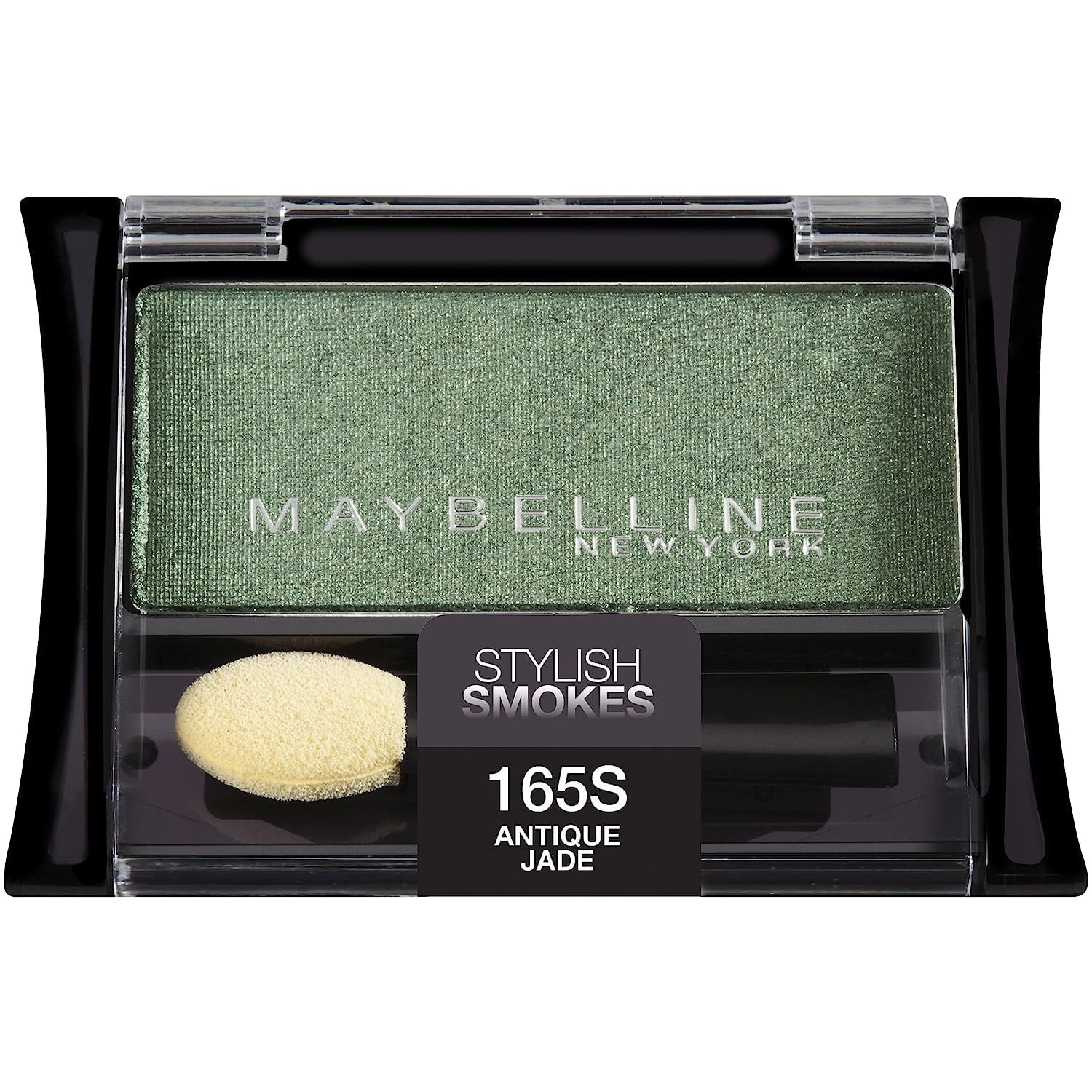 Maybelline New York Expert Wear Eyeshadow Singles, Antique Jade 165 High-pearl