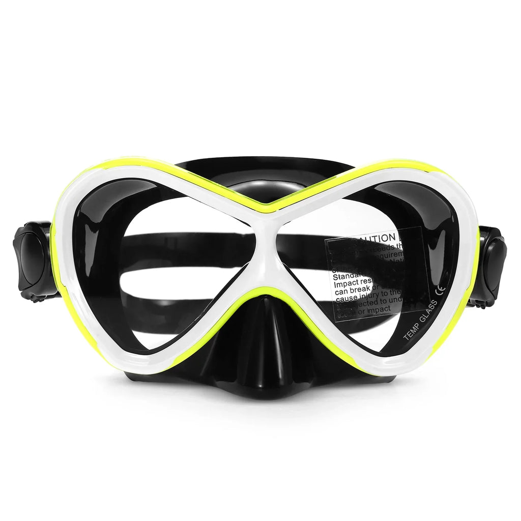 Professional Swimming Goggles with  Snorkel Tube Set -fog Goggles for Snorkel