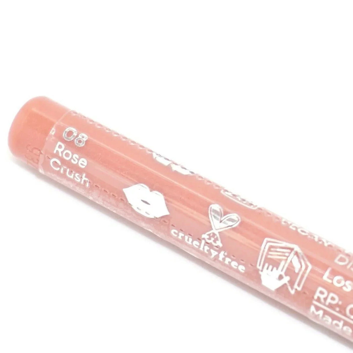 4 Pack Jordana Lipliner for Lips - Draw The Line Lipliner Pencil 08 Rose Crush- .012 oz / .35 g