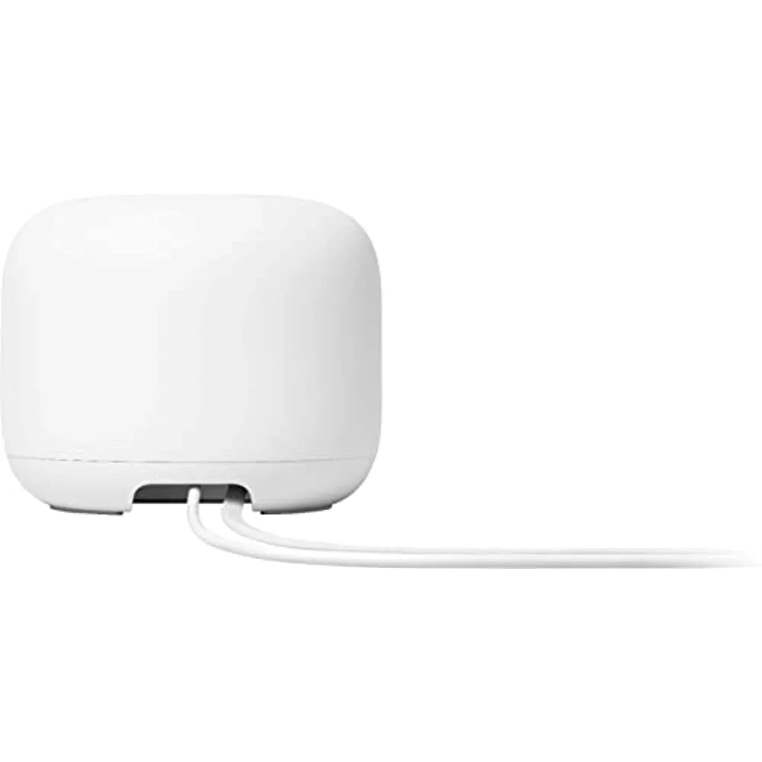 Google Nest WiFi -  (2nd Generation) Router and Add On Access Point Mesh Wi-Fi System Bundles (Router Only, Snow)