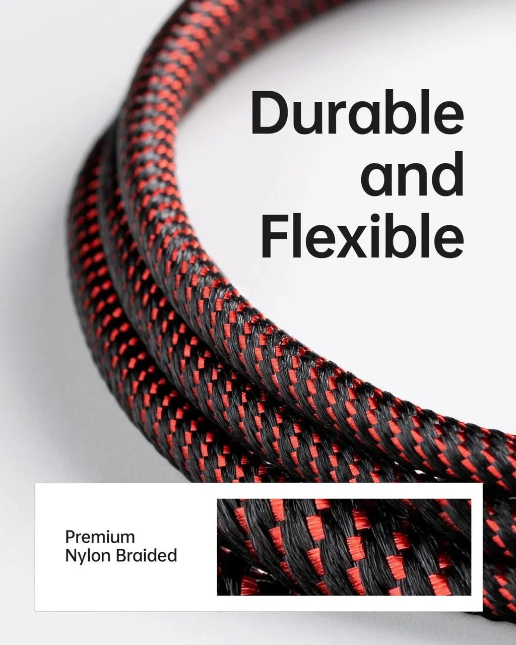 10 ft Long iPhone Charger Cord 3Pack 10 Foot Red Unbreakable  Fast iPhone Charging Nylon Braided Charger Cord Compatible with iPhone 11//// Max/8/7/6/5S/, iPad Pro/Mini/Air(Red)