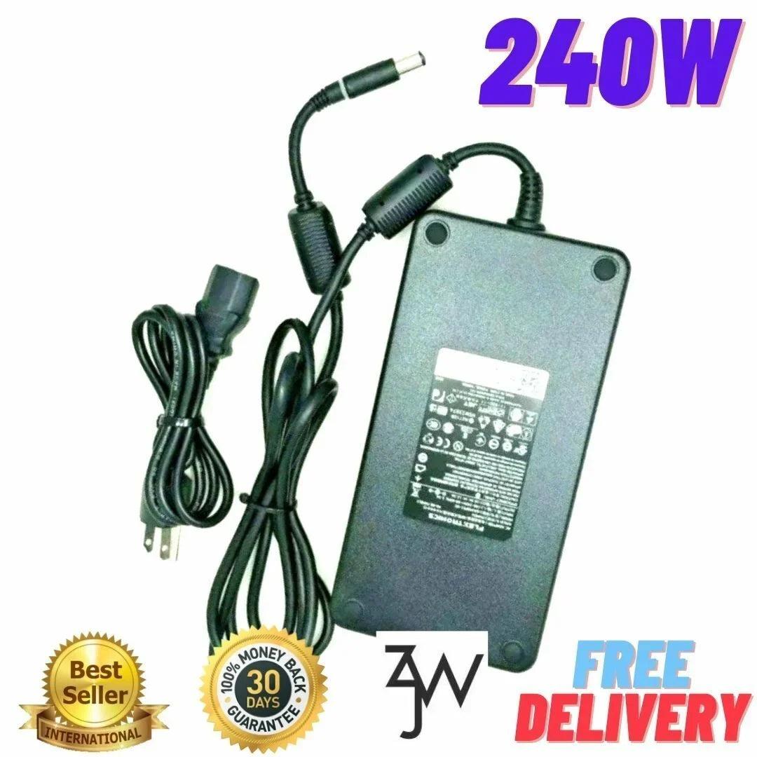 Lot of 10 Dell 240W 19.5v 12.3a  Adapter 17    laptop charger