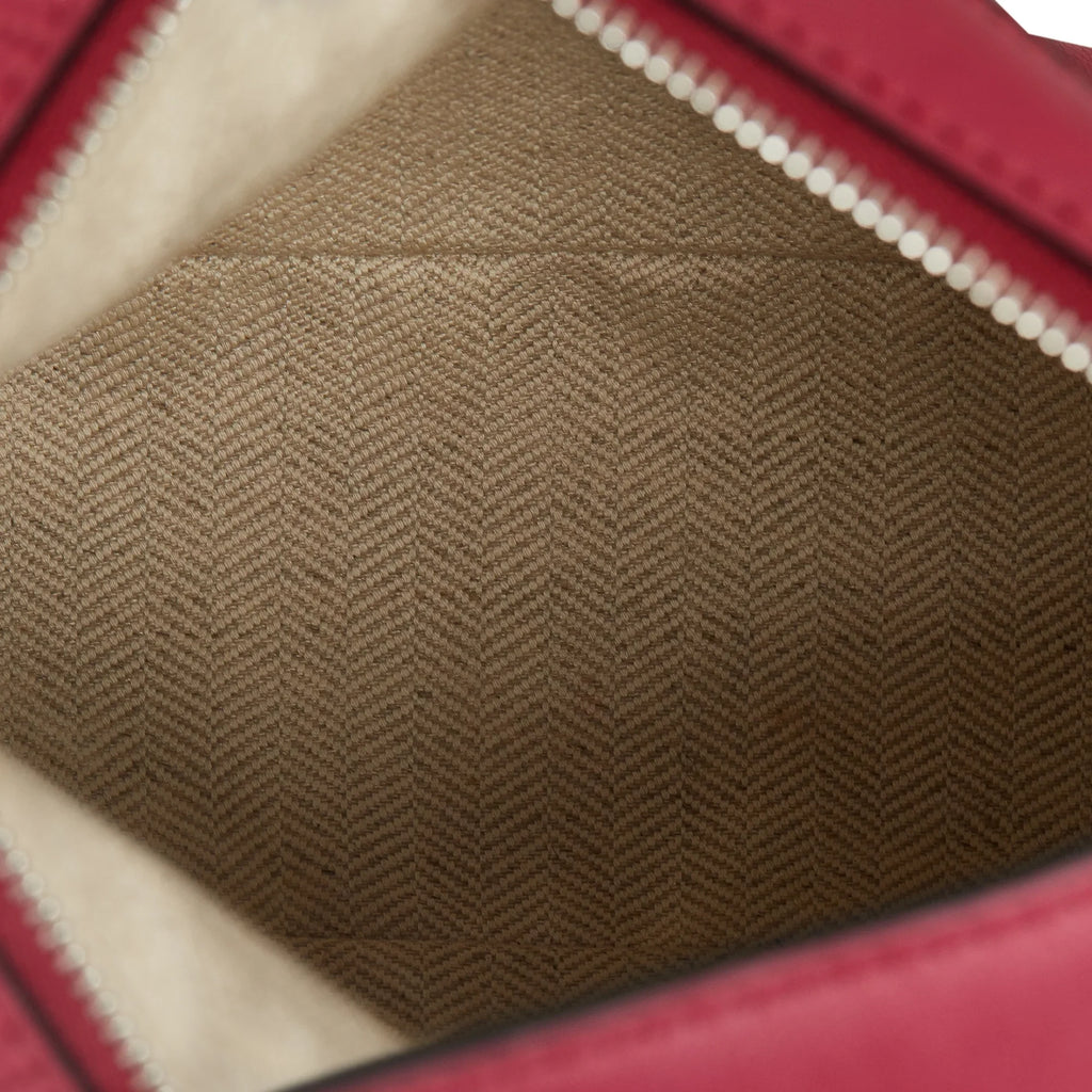 Pre-Owned Authenticated  Mini Puzzle Satchel Calf Leather Red Unisex (Good)