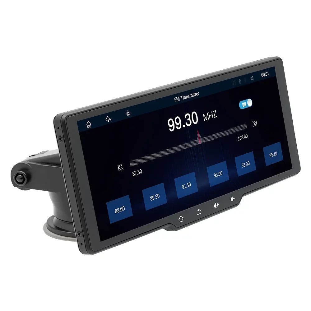 Apexeon Car Player， Portable Wireless CarPlay, Multi-language Car Video Recorder, Auto Camcorder, 10.26in Car Rearview Camera, Mobilephone  Control