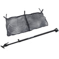Ratcheting Cargo Bar ,Adjustable From 40"-70" / Storage Net Black For Truck,