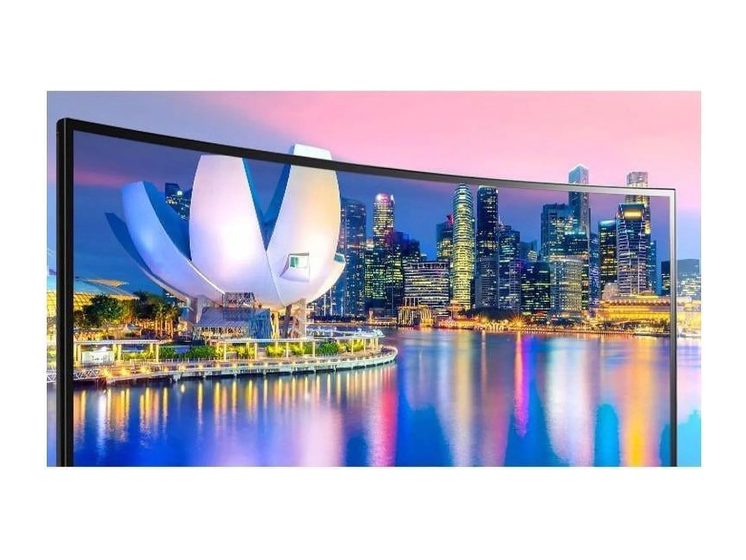 Ultrawide 34BP85CN- 34" - Curved Screen Edge  Gaming  Monitor - 21:9 - Glossy Black, Black Hairline, Textured Black - 34" Class - In-plane Switching () Technology - 3440 x