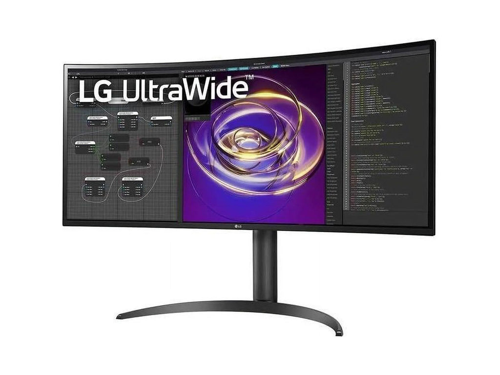 Ultrawide 34BP85CN- 34" - Curved Screen Edge  Gaming  Monitor - 21:9 - Glossy Black, Black Hairline, Textured Black - 34" Class - In-plane Switching () Technology - 3440 x