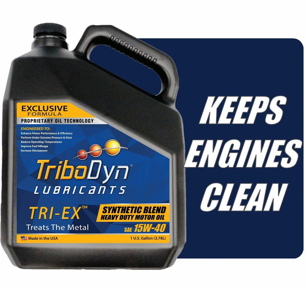 TriboDyn - Synthetic Blend 15W40 Diesel Oil - Gallon Bottle