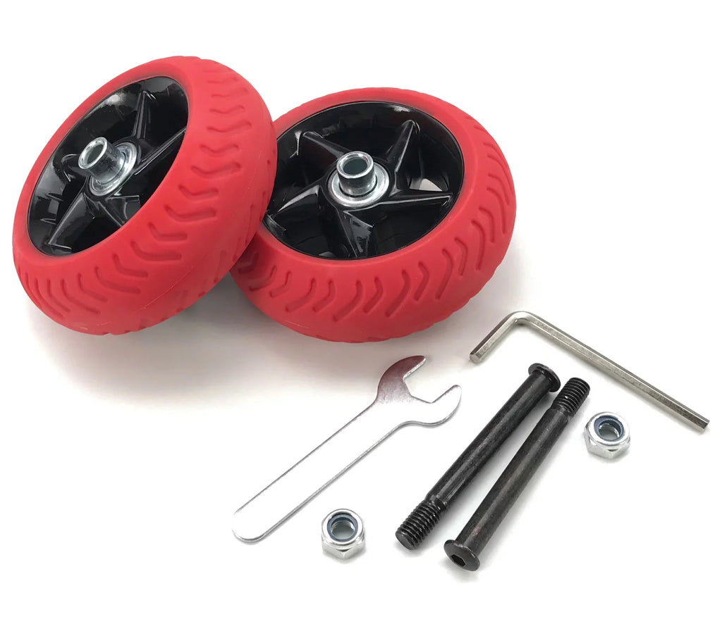 Rig 9800 Pro Gear Bag Wheel Kit Black/Red