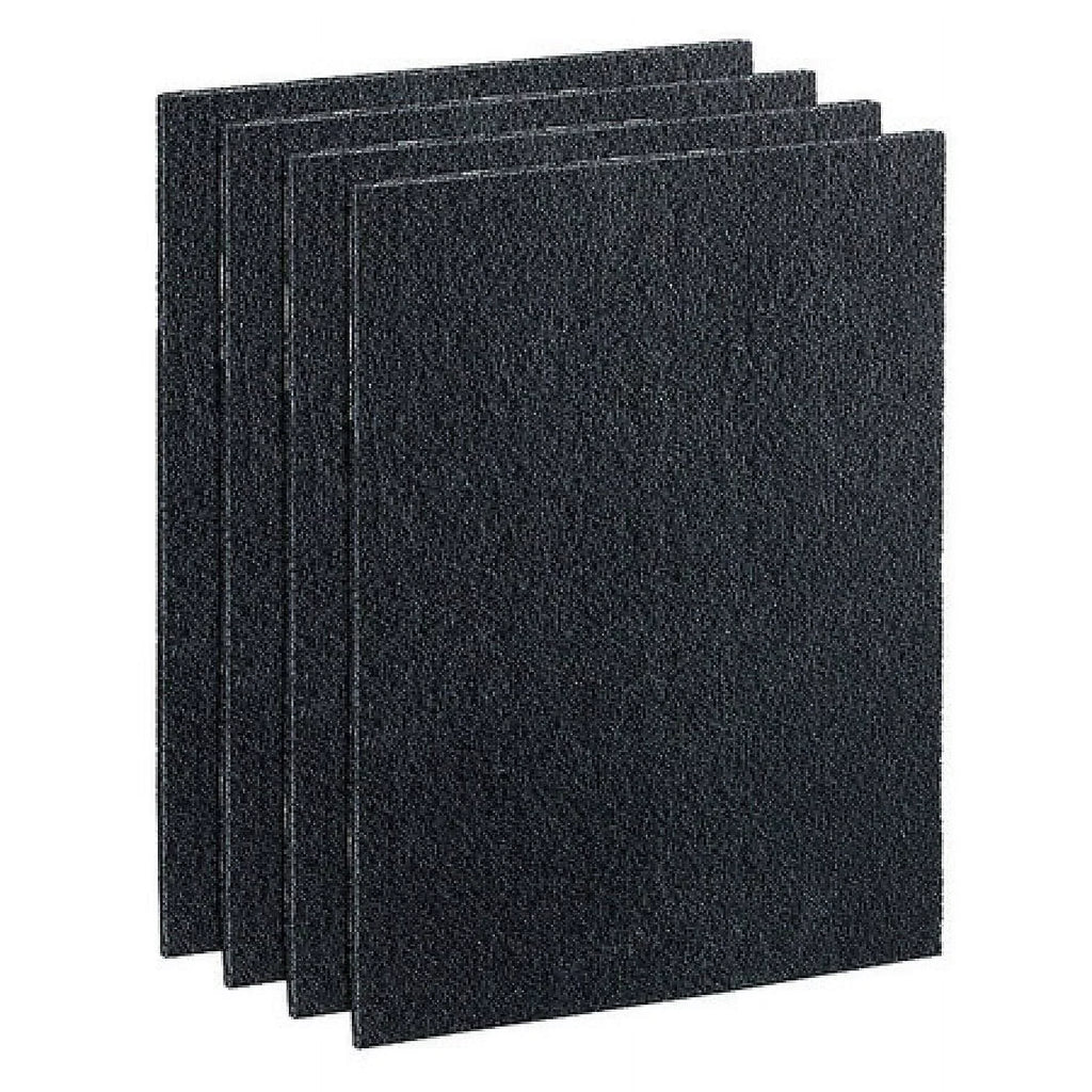 Carbon Filter For Fellowes 190/200/dx55 Air Purifiers, 10 1/8  13 3/16, 4/pack | Bundle of 5 Packs