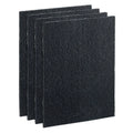Carbon Filter For Fellowes 190/200/dx55 Air Purifiers, 10 1/8  13 3/16, 4/pack | Bundle of 5 Packs