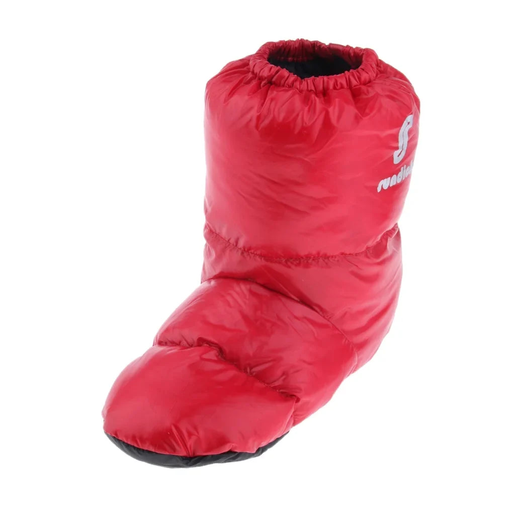Duck Down Booties Camping Cabin Slippers Water Warm Long ,
