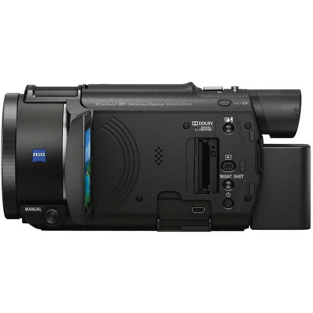Sony - 4K Ultra  Handycam Camcorder. - Professional Bundle