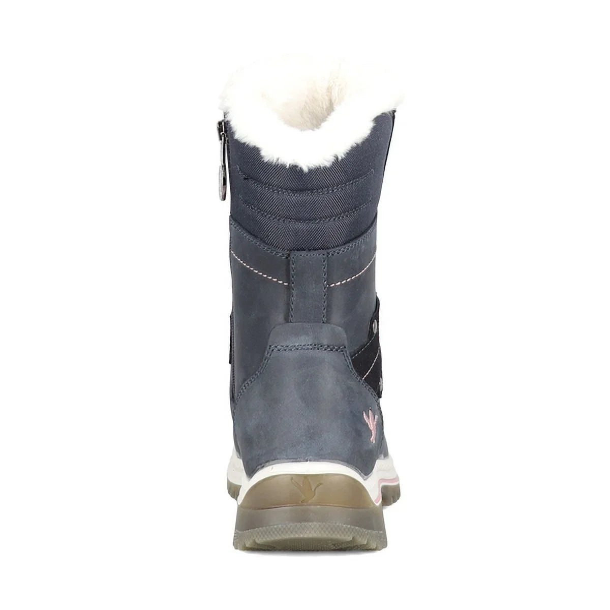 Santana Canada Women's May Waterproof Non-Slip Outsoles Side-Zip Round Toe Boots, Night/Peony, Size 7 ()