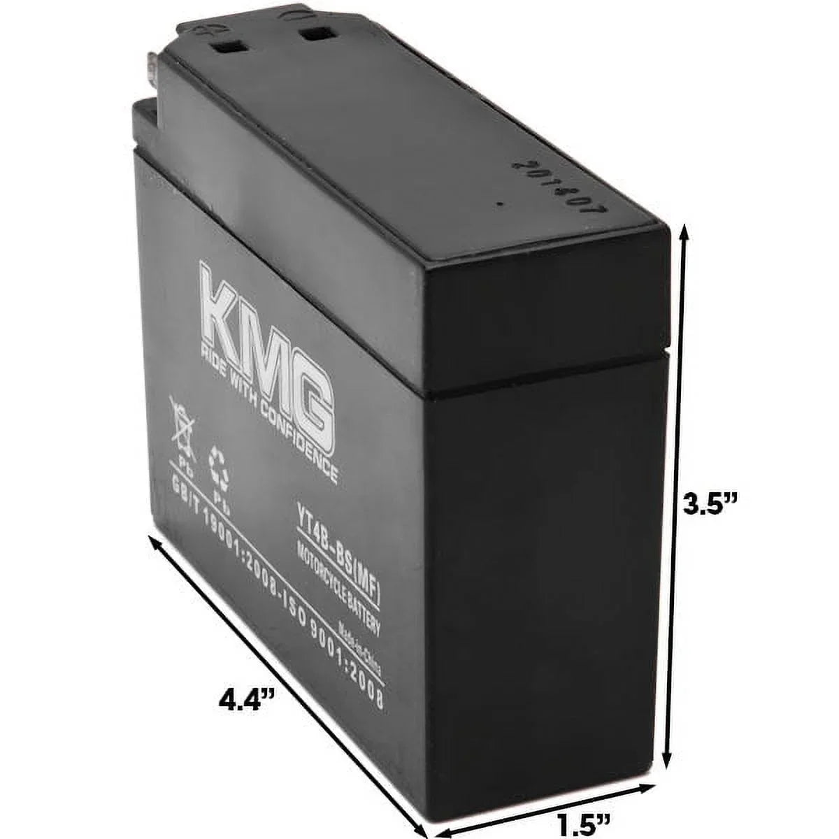 '- Sealed Maintenance Free 12V Battery High Performance   Replacement Powersport Motorcycle  Scooter Snowmobile Watercraft