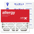 AIRx Filters Allergy 16x20x4 Replacement Air Filter  11 for White Rodgers -108 -111, 6-Pack