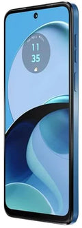 Motorola Moto  Dual  (2023) 4G  (4/128GB) 6.5"   Display | Android 13 | 50MP Rear Camera | 5000mAh Battery | International Model - (Sky Blue)