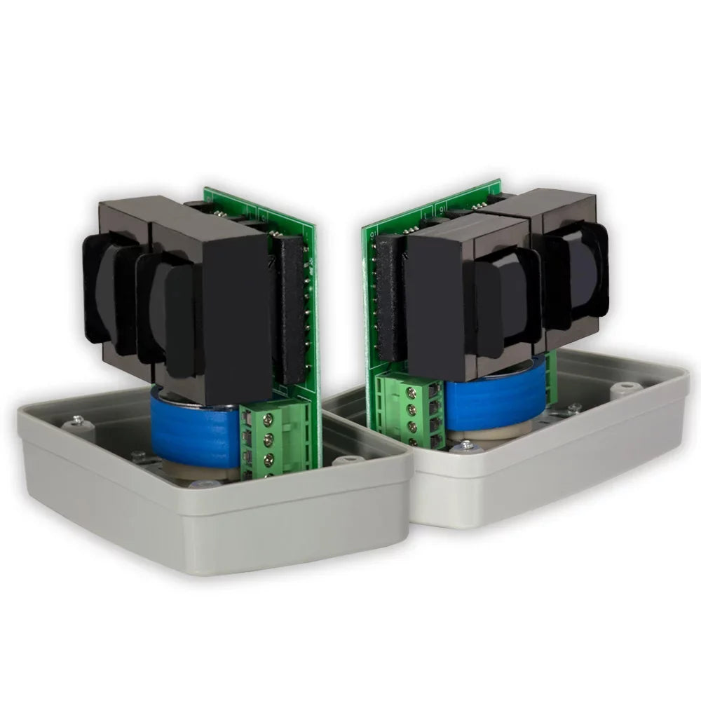 Theater Solutions  Outdoor Volume Controls Gray Weatherproof 3 Piece Set