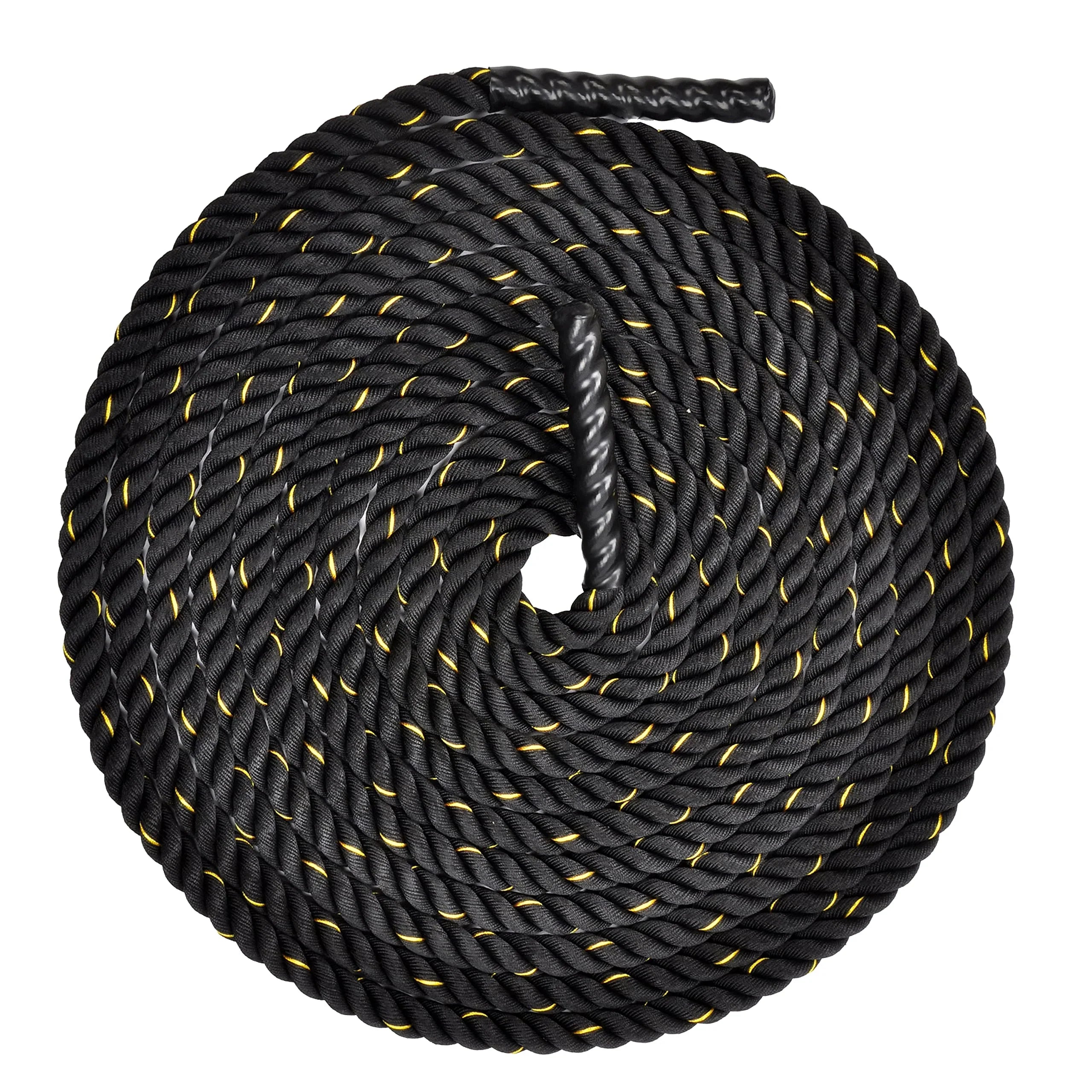BalanceFrom Battle Rope 1.5 Inch Diameter Poly Dacron 30  Length, Heavy Ropes for Home Gym and Workout