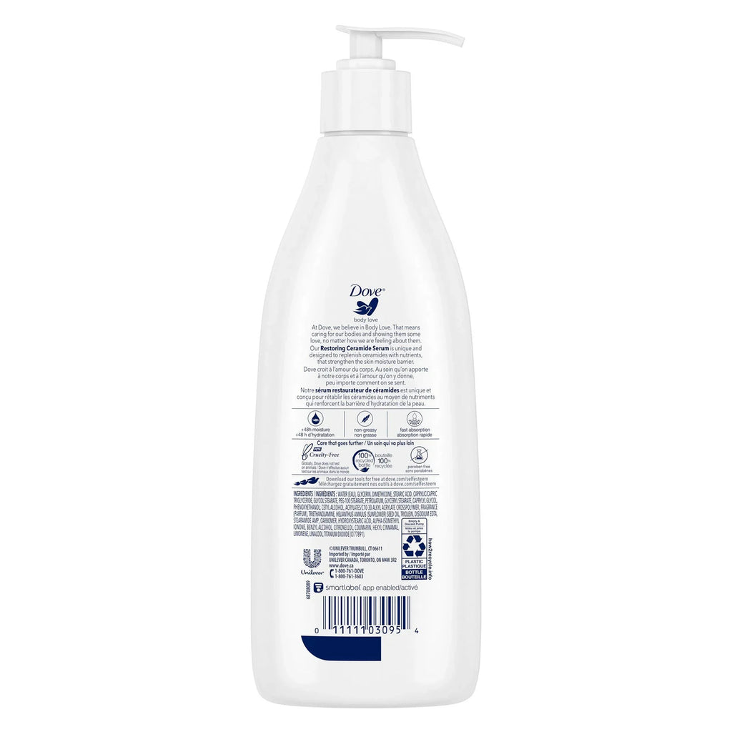 Hand and Body Moisturizer Dove Body Love Restoring Care 13.5 oz. Pump Bottle Scented Lotion (/1)