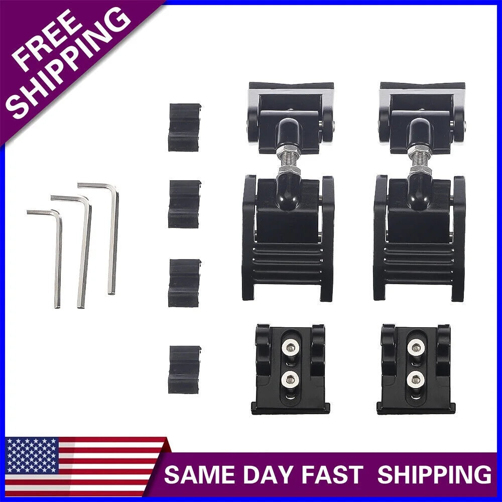 JahyElec Durable Black Hood Latch Lock Catch for Jeep Wrangler  07-18 - Secure Your Off-Road Adventures