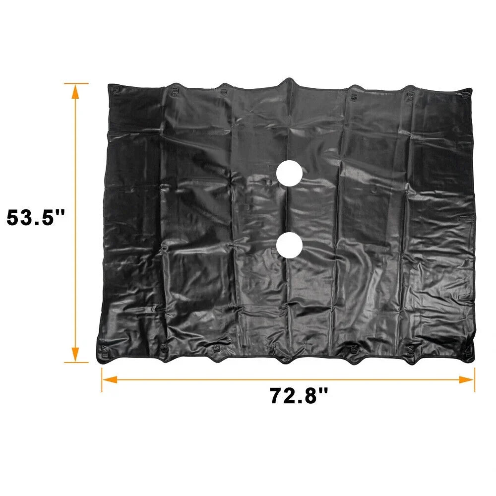Enjoy Comfort and Sun Protection with Leather Top Sunshade for Jeep Wrangler   07-18 - Easy Installation