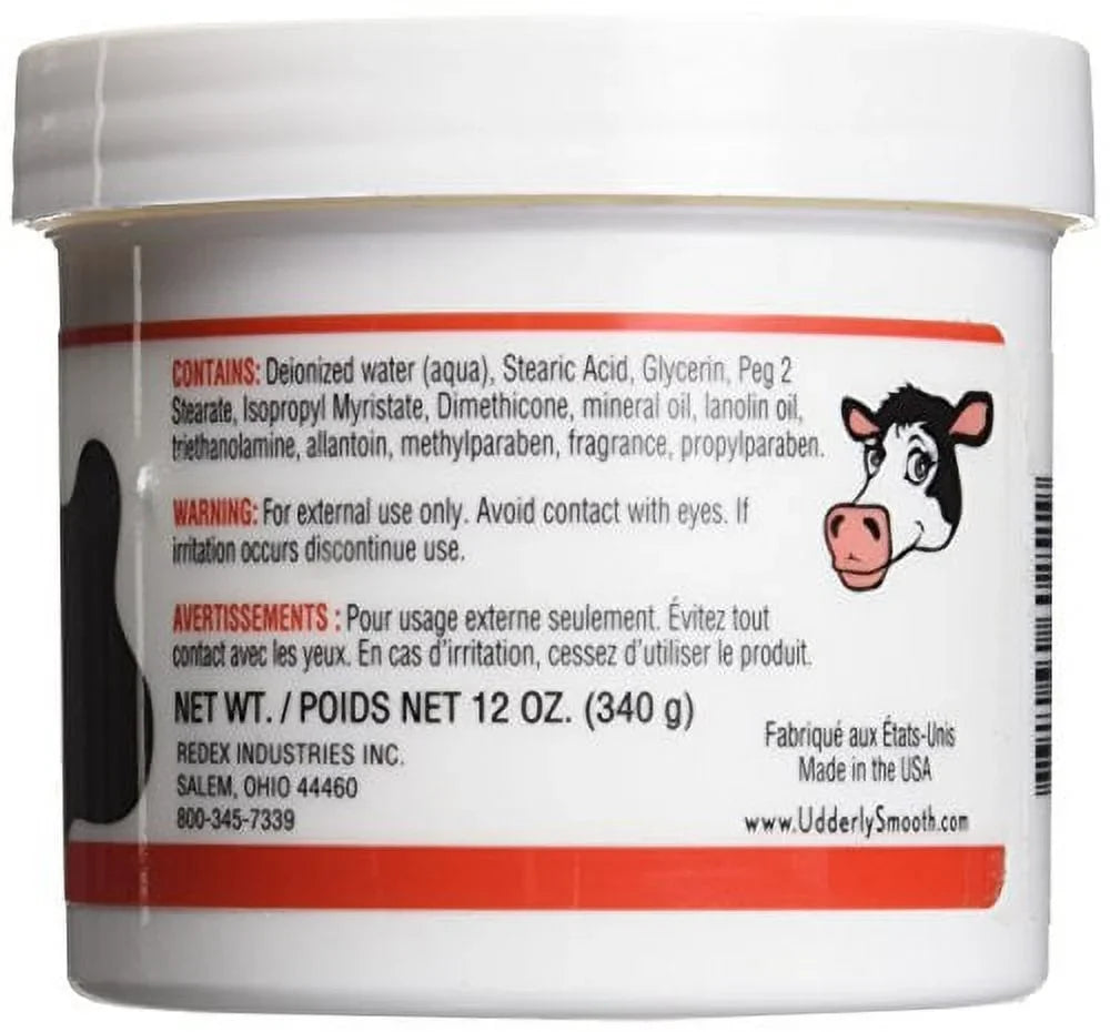 6 Pack - Udderly Smooth Body Cream Skin Moisturizer Original Formula for Rough Dry Skin, 10 Ounce