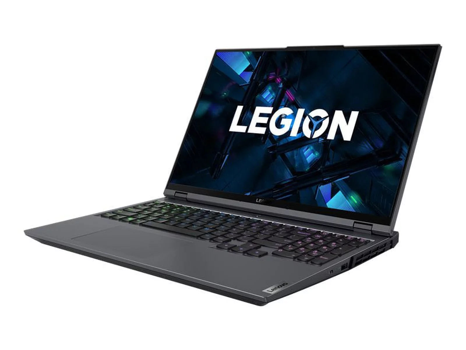 Lenovo Legion 5 Pro 16ITH6H 82JD - Intel Core i7 11800H / 2.3 GHz - Win 10 Pro 64-bit -   3070  - 32   - 1   NVMe x 2 - 16"  2560 x 1600 () @ 165 Hz - Wi-Fi 6 - black (bottom), storm gray (top) - kbd:  - with 1 Year Legion Ul