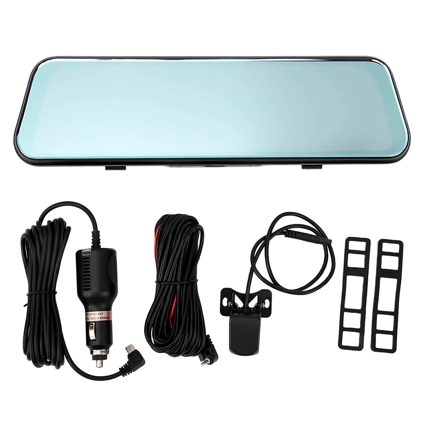 10" Mirror Dash Cam,Kepeak 1080P  Full Touch Screen Front and Rear View Backup Camera,-Sensor, Parking Monitor, 170° Wide Angle,with 5.5 Meters Cable