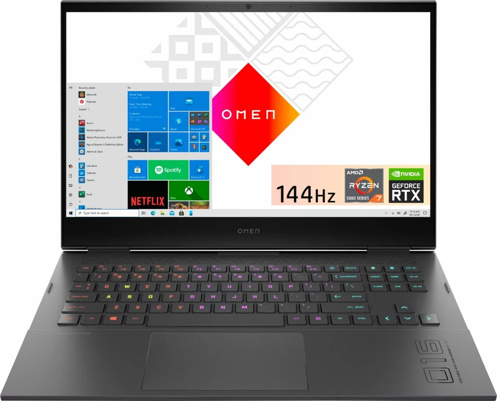 '- 16.1" Gaming Laptop -  Ryzen 7 - 16GB Memory -  GeForce  3050 Ti - 512GB  - Mica Silver