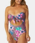 Raisins Womens Puerto Vallarta One-Piece Swimsuit, Size Small: /Purple
