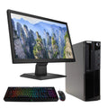 Pre-Owned Lenovo  Desktop Computer  - Intel Quad-Core i5, 1TB , 4GB  , Windows 10 Pro, , , 22in Monitor,  Keyboard and Mouse (Refurbished: Good)