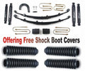 ZoneOffRoad 1973-1987 Fits Chevrolet Silverado Suburban 1500 Blazer Fits  Sierra Suburban 1500 Jimmy Pickup  4WD 1/2 Ton 4" Lift Kit System With Free Boot Protectors /