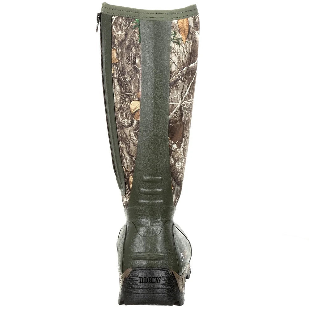 Rocky  Mens Sport Pro 16 Inch Rubber Insulated Waterproof Outdoor  Casual Boots   Mid Calf