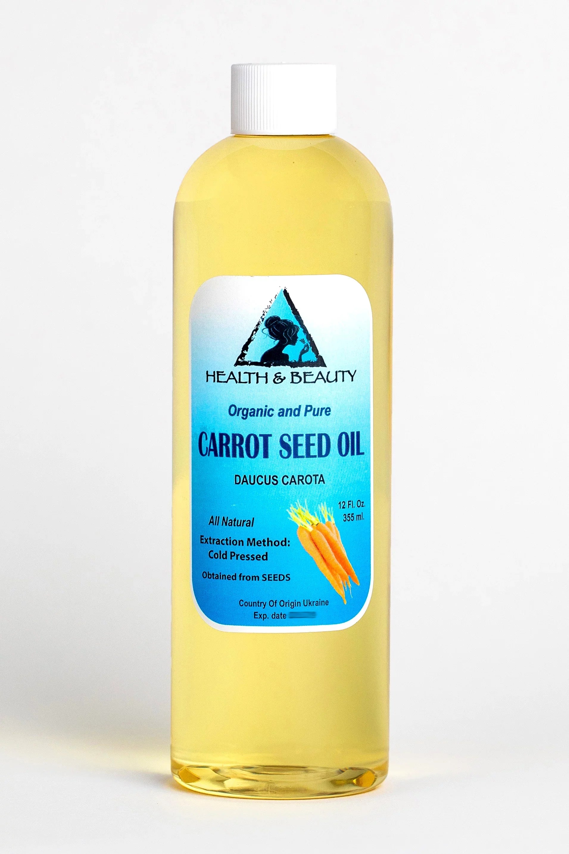 Carrot Seed Oil Organic Carrier Cold Pressed Premium Fresh 100% Pure 36 oz