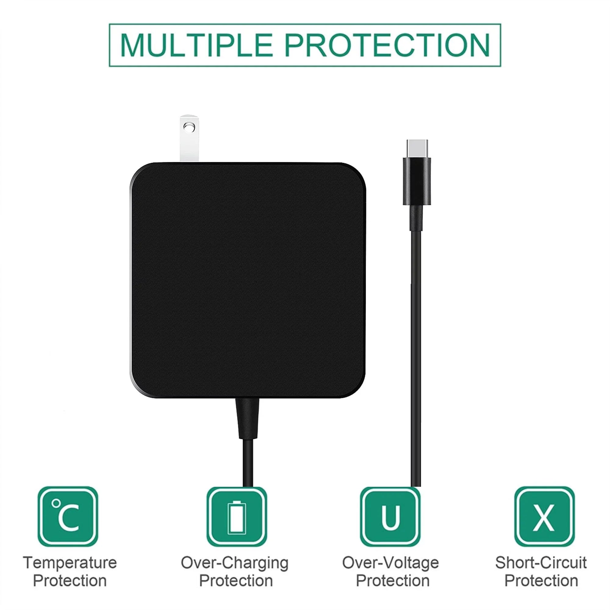 '-  Type- 65W  Adapter Replacement for Lenovo P51s  T470s  x270 Power Charger