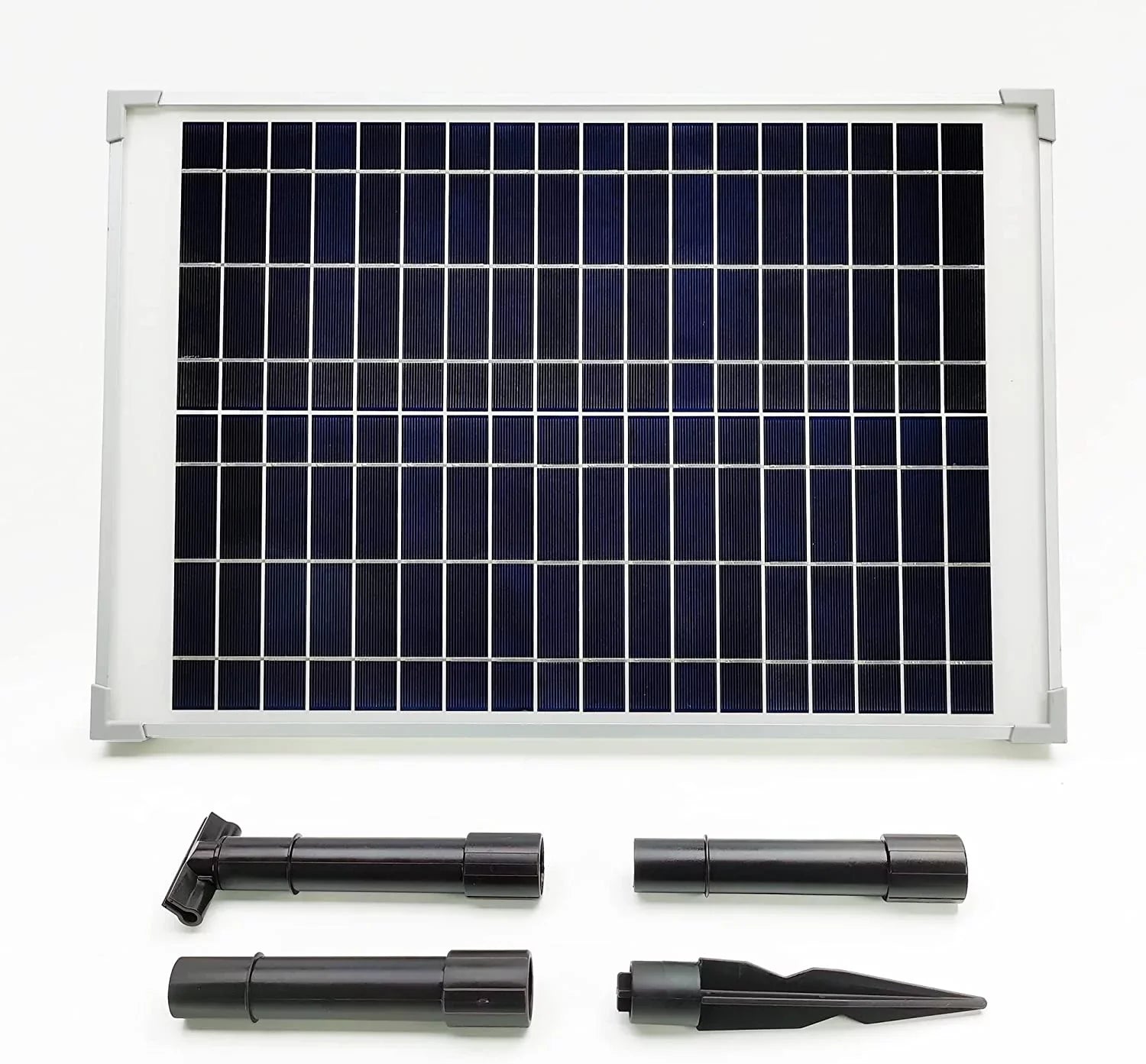 25W Solar Water Pump :  Dry-Run Protection Water Pump 370GpH with 18V 25W Solar Panel for Fountain, Fish Pond, and Aquarium (No Backup Battery)