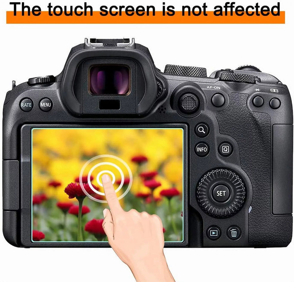 Screen Protector Glass Compatible for Panasonic   Camera, 9H Tempered Glass Anti-Scrach Anti-Bubble