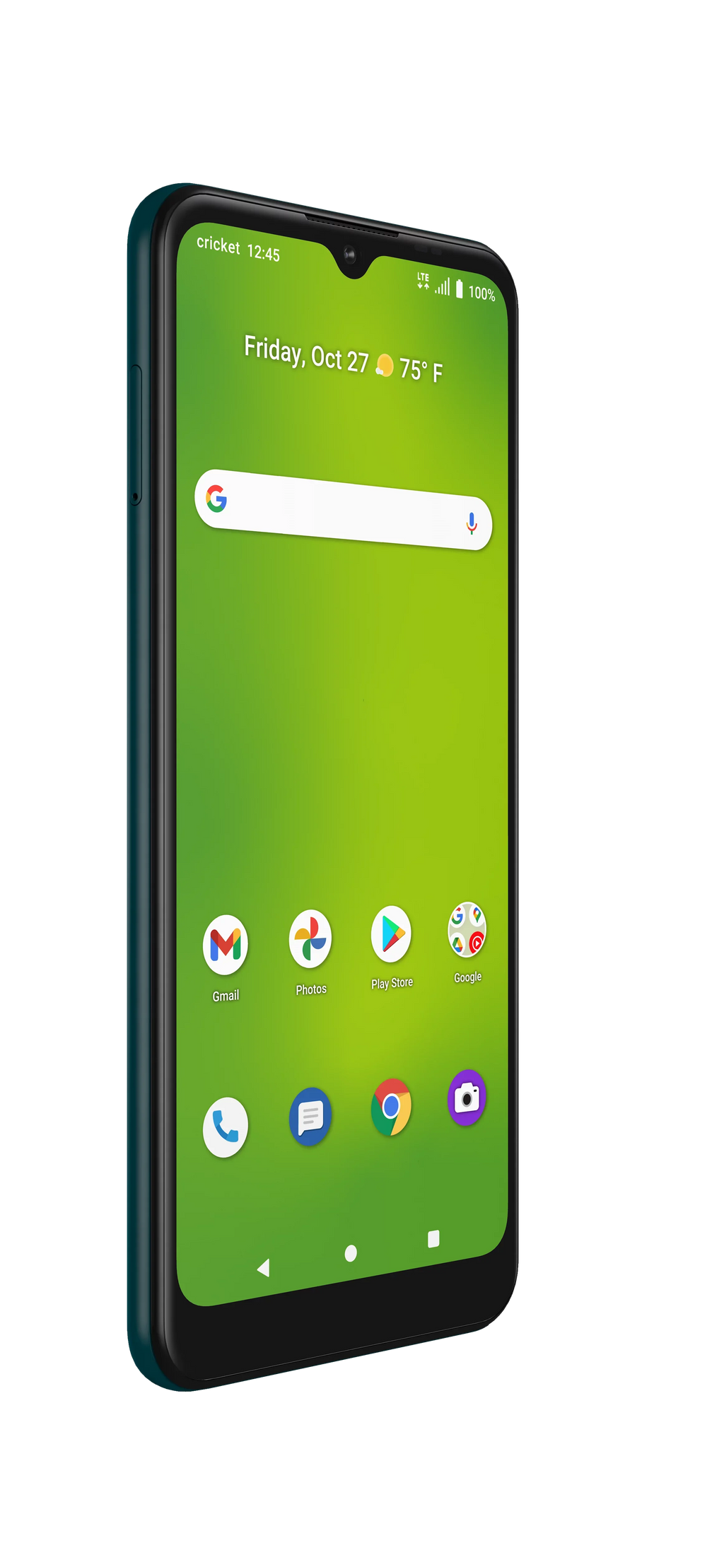 Cricket Wireless Splendor, 32GB, Rainforest Green - Prepaid Smartphone